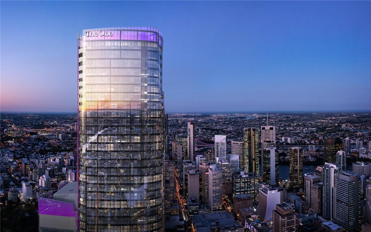 Cbd Luxury River View 1Bed Apt The One Брисбен Экстерьер фото