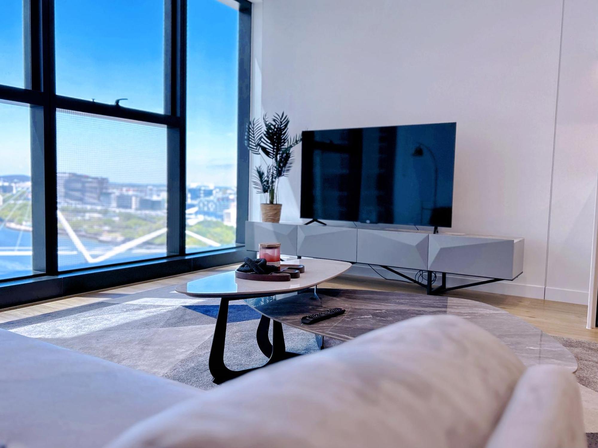 Cbd Luxury River View 1Bed Apt The One Брисбен Экстерьер фото